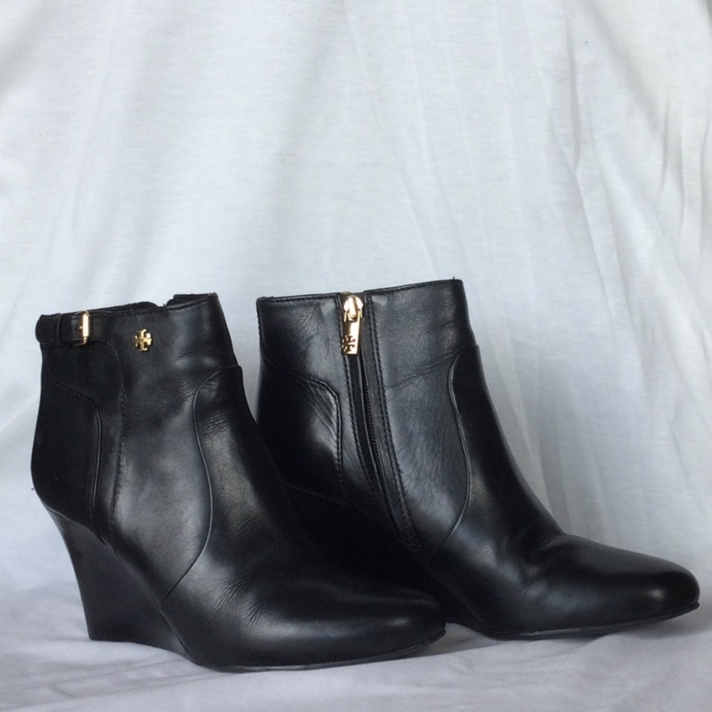 Tory Burch Leather Booties